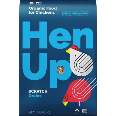 Hen Up Organic Scratch Grains 25 lb.