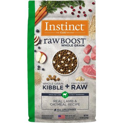 Instinct Rawboost Whole Grain Lamb 4.5lb.