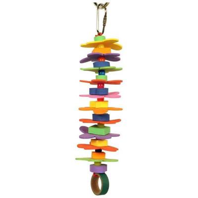 A&E Happy Beaks Bird Toy Flower Power