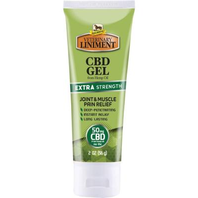 Absorbine Vet Liniment CBD Gel Extra Strength 50 mg 2 oz.