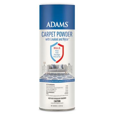 Adams Carpet Powder with Linalool and Nylar 16 oz.