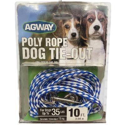 Agway Poly Rope Dog Tie-Out 10 ft.