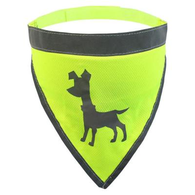 Alcott Visibility Dog Bandana LG Neon Yellow