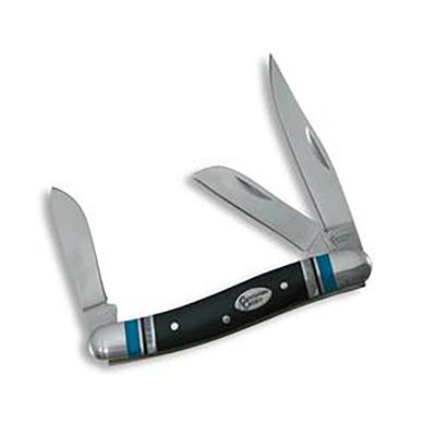 American Buffalo Knife & Tool Cheyenne Blue Stockman