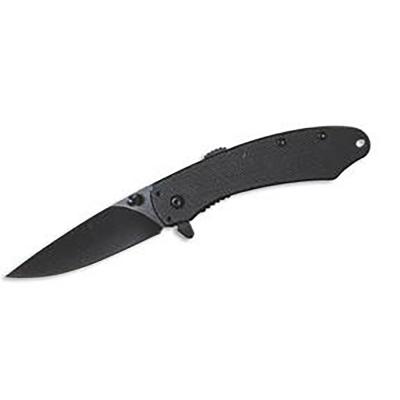 American Buffalo Knife & Tool Ember Spring Assisted Folder Black