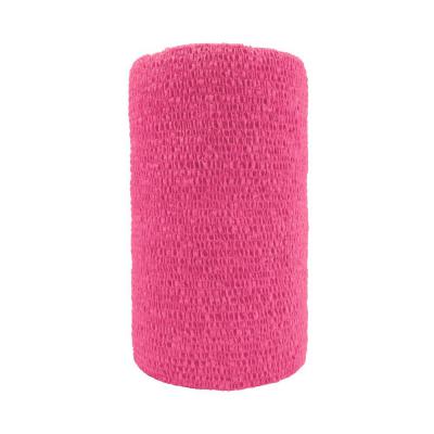 Andover Healthcare Cohesive Flexible Bandage Neon Pink 4 in. X 5 Yd