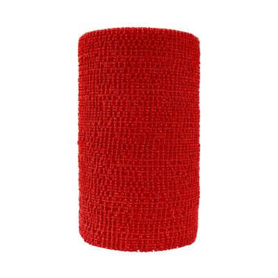 Andover Healthcare Cohesive Flexible Bandage Red 4 in. X 5 Yd