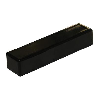 Rectangular Cow Magnet Black 3.25x1.75 in.