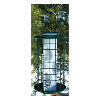 Audubon Avian Series Caged Mixed Seed Feeder 4.5 lb. Green