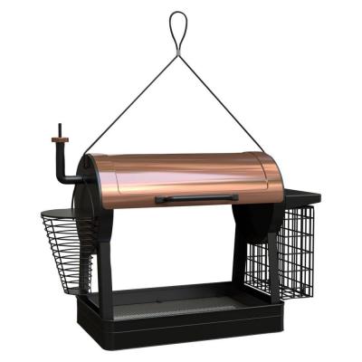 Audubon Smoker Grill Feeder 1 lb. Black