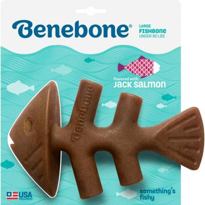 Benebone Fishbone Jack Salmon Flavor Large