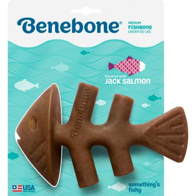 Benebone Fishbone Jack Salmon Flavor Medium