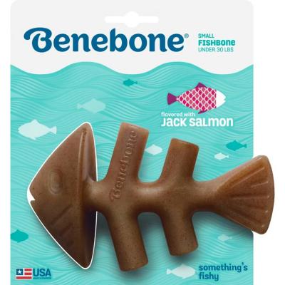 Benebone Fishbone Jack Salmon Flavor Small