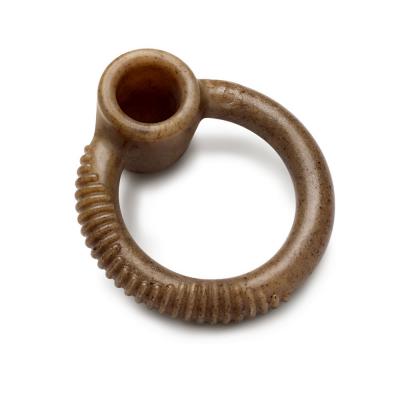 Benebone Ring Durable Dog Chew Toy Bacon SM