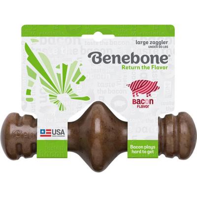 Benebone Zaggler Bacon Flavor Large