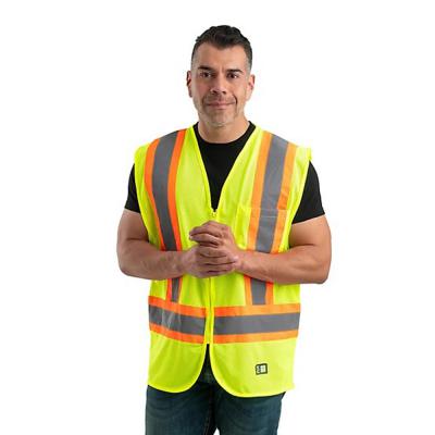 Berne Hi Vis Class 2 Multi-Color Mesh Safety Vest XL