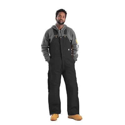 Berne Men's Quilt-Lined Duck Insulated Bib Overalls LG