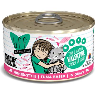 BFF Tuna & Pumpkin Valentine Dinner In Gravy 3 oz.