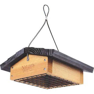 Natures Way Cedar Upsd Down Suet Feeder