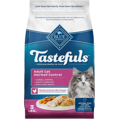 Blue Tastefuls Hairball Adult Indoor Cat Chicken 3 lb.