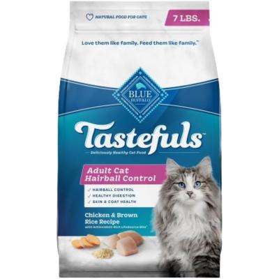 Blue Tastefuls Hairball Adult Indoor Cat Chicken 7 lb.