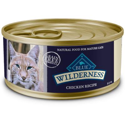 Blue Wilderness Mature Cat Chicken Recipe 5.5 oz.