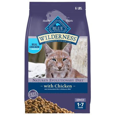 Blue Wilderness Adult Cat Chicken Recipe 6 lb.