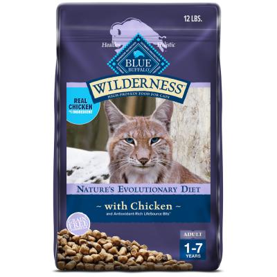 Blue Wilderness Adult Cat Chicken Recipe 12 lb.