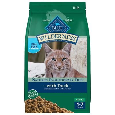 Blue Wilderness Adult Cat Duck Recipe 11 lb.