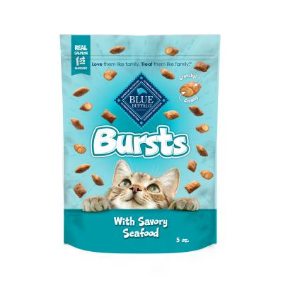 Blue Bursts Filled Cat Treats Seafood 5 oz.