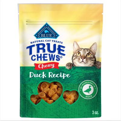 Blue True Chews Cat Chewy Bites Duck 3 oz.