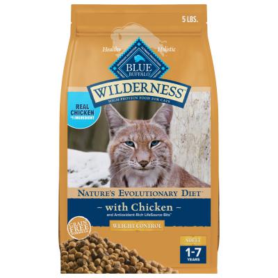 Blue Wilderness Adult Cat Chicken Recipe 5 lb.