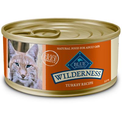 Blue Wilderness Adult Cat Turkey Recipe 5.5 oz.