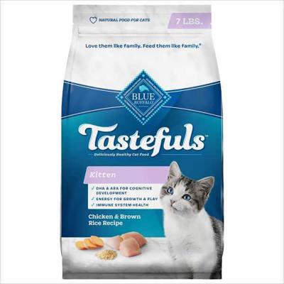 Blue Tastefuls Kitten Chicken & Brown Rice Cat 7 lb.