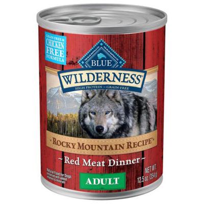 Blue Wilderness Rocky Mountain Recipe Adult Dog Red Meat 12.5 oz.