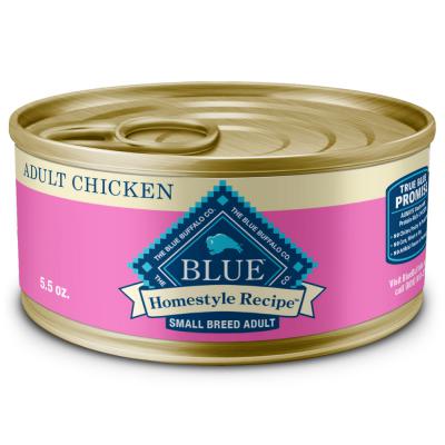 Blue Homestyle Recipe Adult Small Breed Chicken Dinner with Garden Vegetables 5.5 oz.