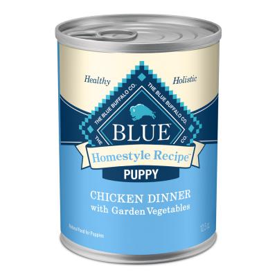 Blue Homestyle Recipe Puppy Chicken Dinner 12.5 oz.