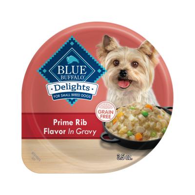 Blue Divine Delights Small Breed Prime Rib Flavor in Gravy 3.5 oz.