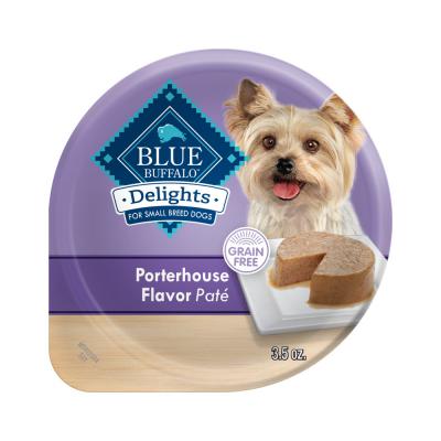 Blue Divine Delights Small Breed Porterhouse Flavor in Gravy 3.5 oz.