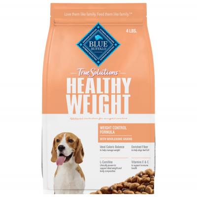 Blue True Solutions Healthy Weight Adult Dog Weight Control Formula 4 lb.