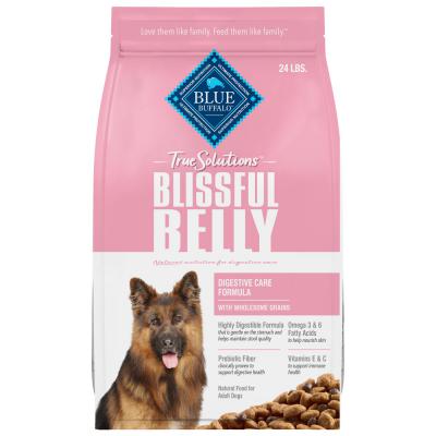 Blue True Solutions Blissful Belly Adult Dog Digestive Care Formula 24 lb.