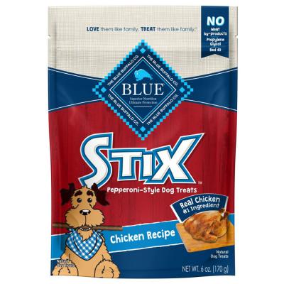 Blue Stix Soft-Moist Treats Chicken Recipe 5 oz.