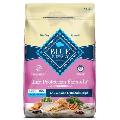 Blue Life Protection Small Breed Puppy Chicken and Oatmeal Recipe 5 lb.