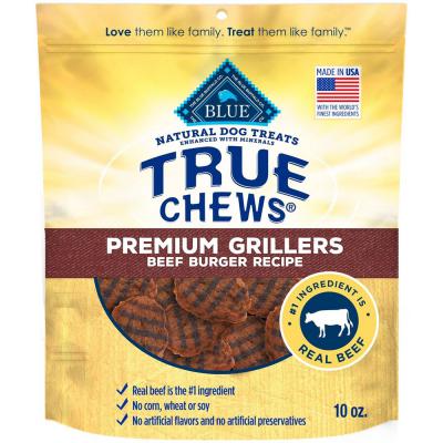 Blue True Chews Beef Burger Dog 10 oz.