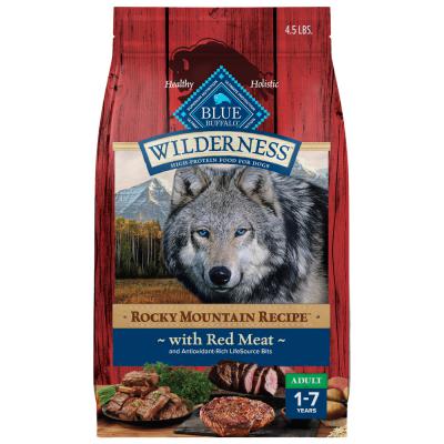 Blue Wilderness RMR Adult Dog Red Meat with Wholesome Grains Recipe