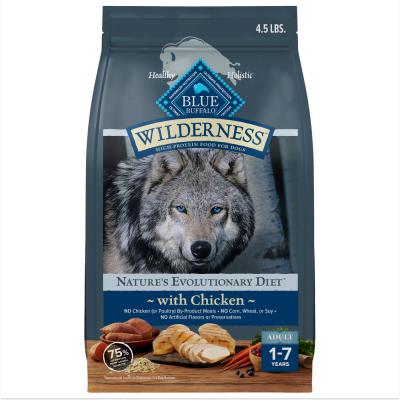 Blue Wilderness Adult Dog Healthy Weight Chicken with Wholesome Grains Recipe 24 lb.