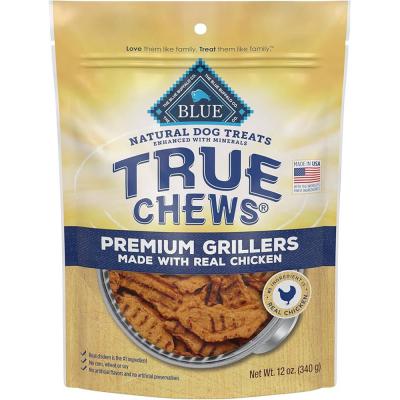 Blue True Chews Dog Grillers Chicken 12 oz.