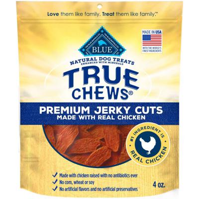 Blue True Chews Dog Jerky Chicken 4 oz.