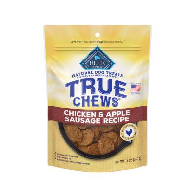 Blue True Chews Dog Chicken & Apple Sausage Bites 12 oz.