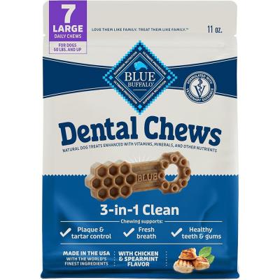 Blue Dental Chews Large Dogs 11 oz.